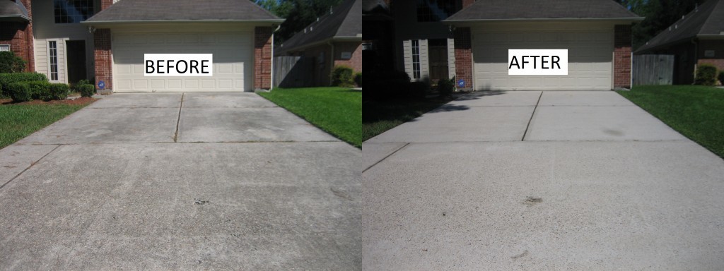 Residential Driveway Cleaning